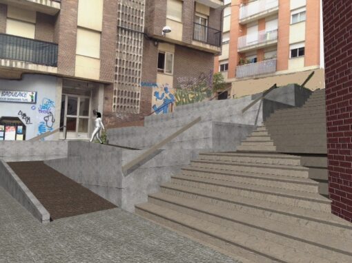 Rampa en C/ García Moreno