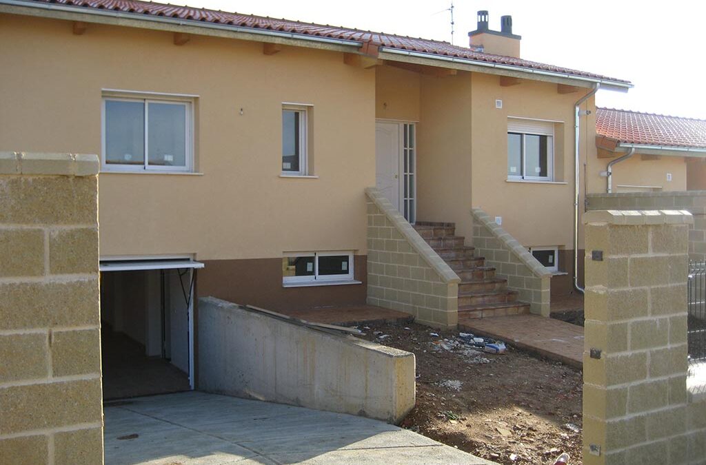 Dirección de obra de 91 viviendas unifamiliares en Aldeatejada (Sa)